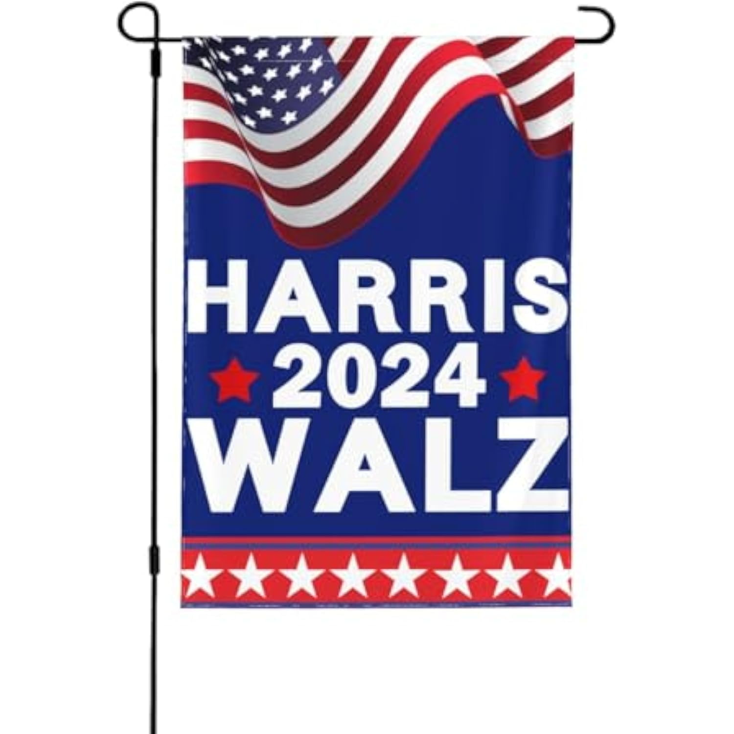 Kamala Harris Waltz 2024 Garden Flag Outdoor Double Sided Kamala Harris