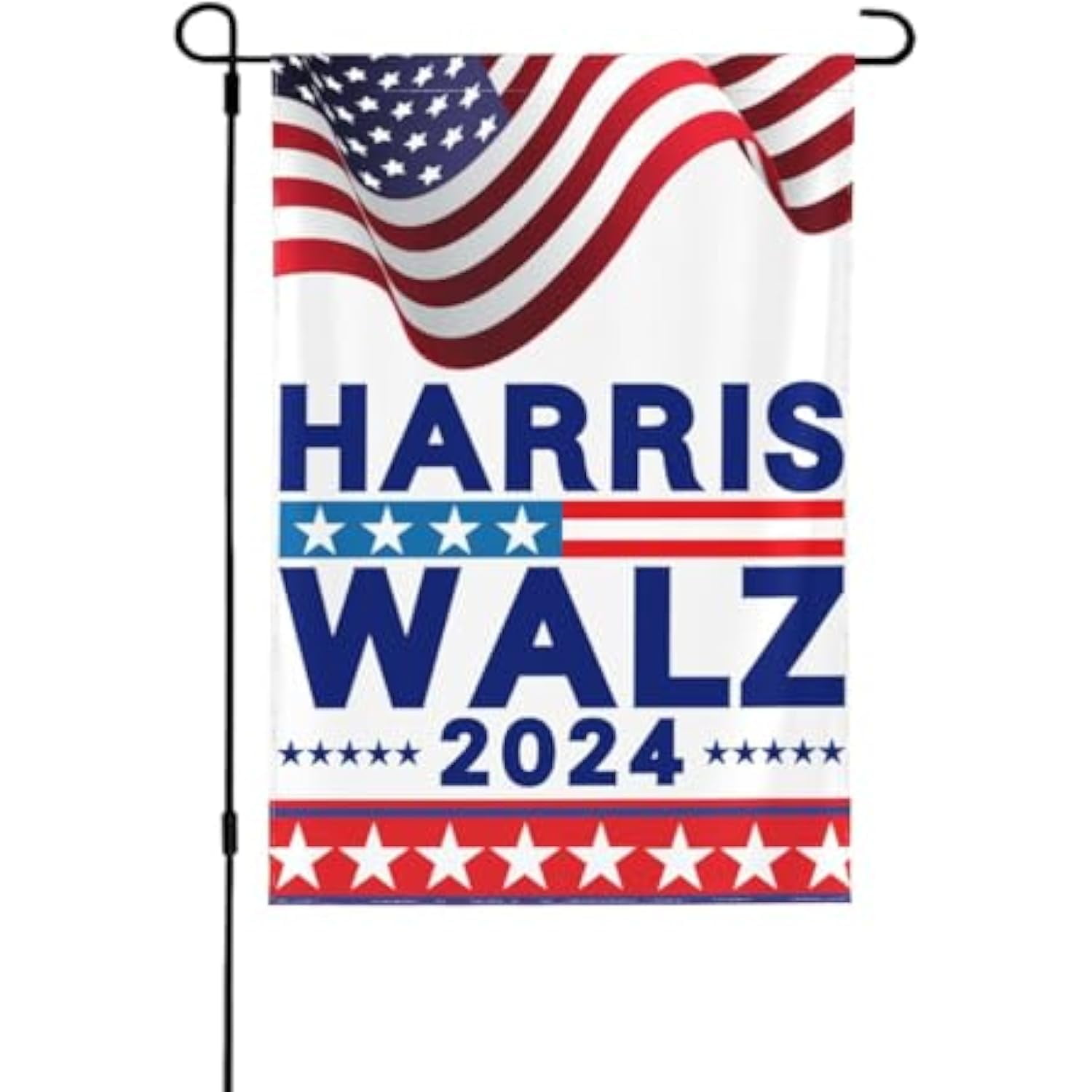 Kamala Harris Waltz 2024 Garden Flag Outdoor Double Sided Kamala Harris