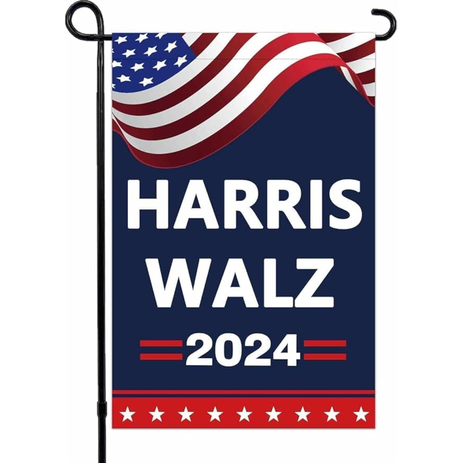 Kamala Harris Waltz 2024 Garden Flag Outdoor Double Sided Kamala Harris
