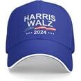 Kamala Harris Waltz 2024 Harris Waltz for President Hat Men Trendy Mesh