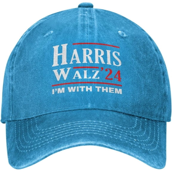 Kamala Harris Waltz 2024 Harris Walz 24 Hat Women Baseball Cap Graphic Hat