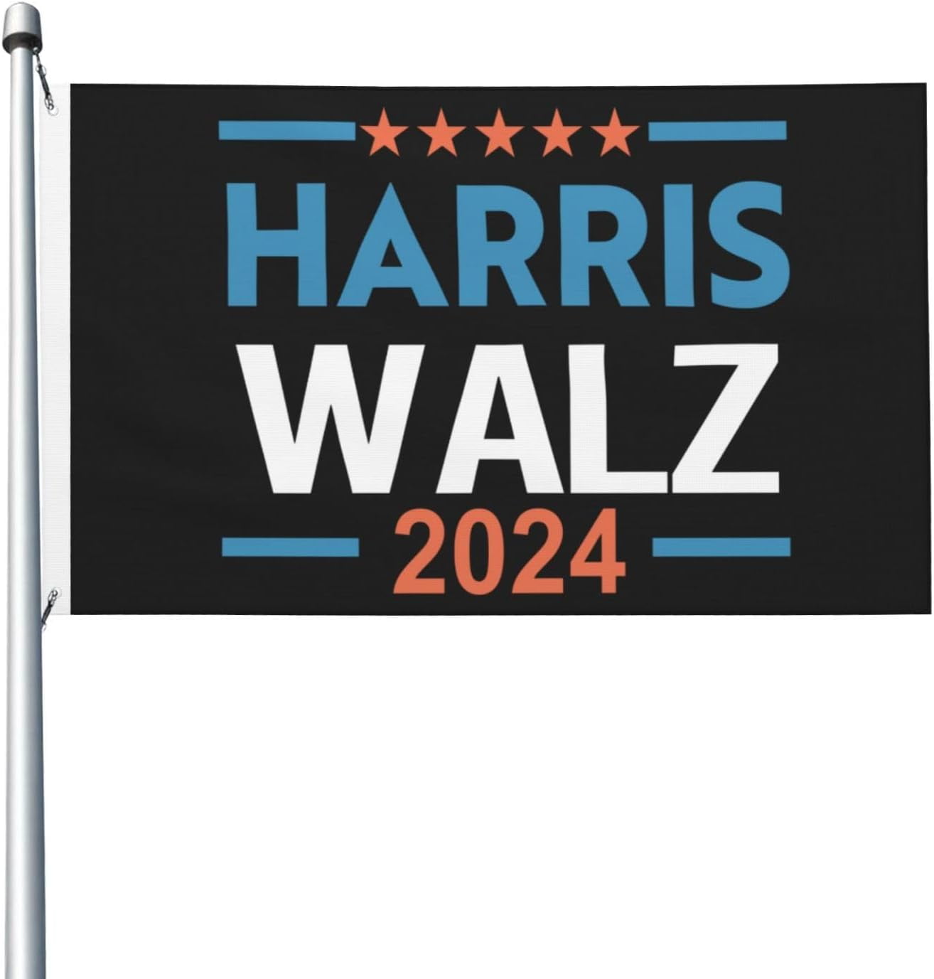 Kamala Harris Walz 2024 Flag 3x5 Ft Single Side Harris For Presidential