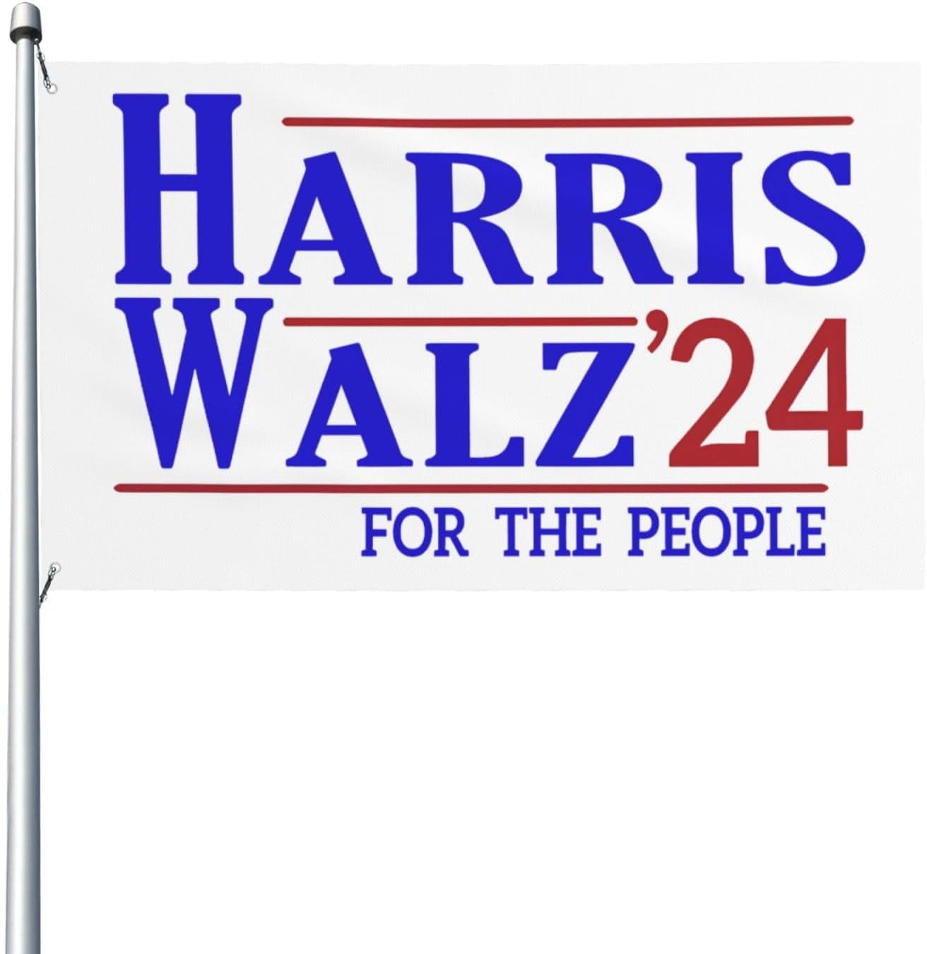 Kamala Harris Walz 2024 Flag 3x5 Ft Single Side Harris For Presidential