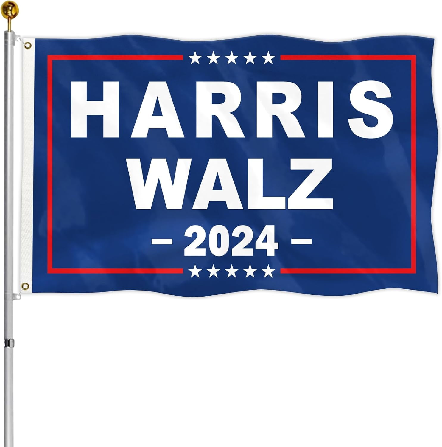 Kamala Harris Walz 2024 Flag Harris Walz For President Flags With