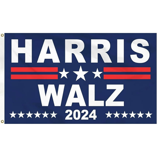 Kamala Harris Walz 2024 Flag Kamala Harris for President Flags for