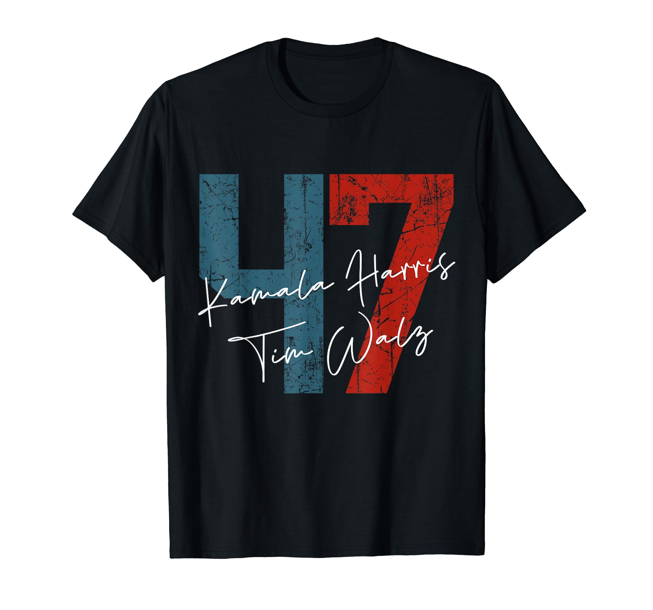 Kamala Harris Walz 2024 Harris Waltz President Democratic 47 TShirt