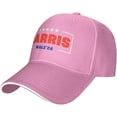 Kamala Harris Walz 2025 for President Baseball Cap Men's Black Original