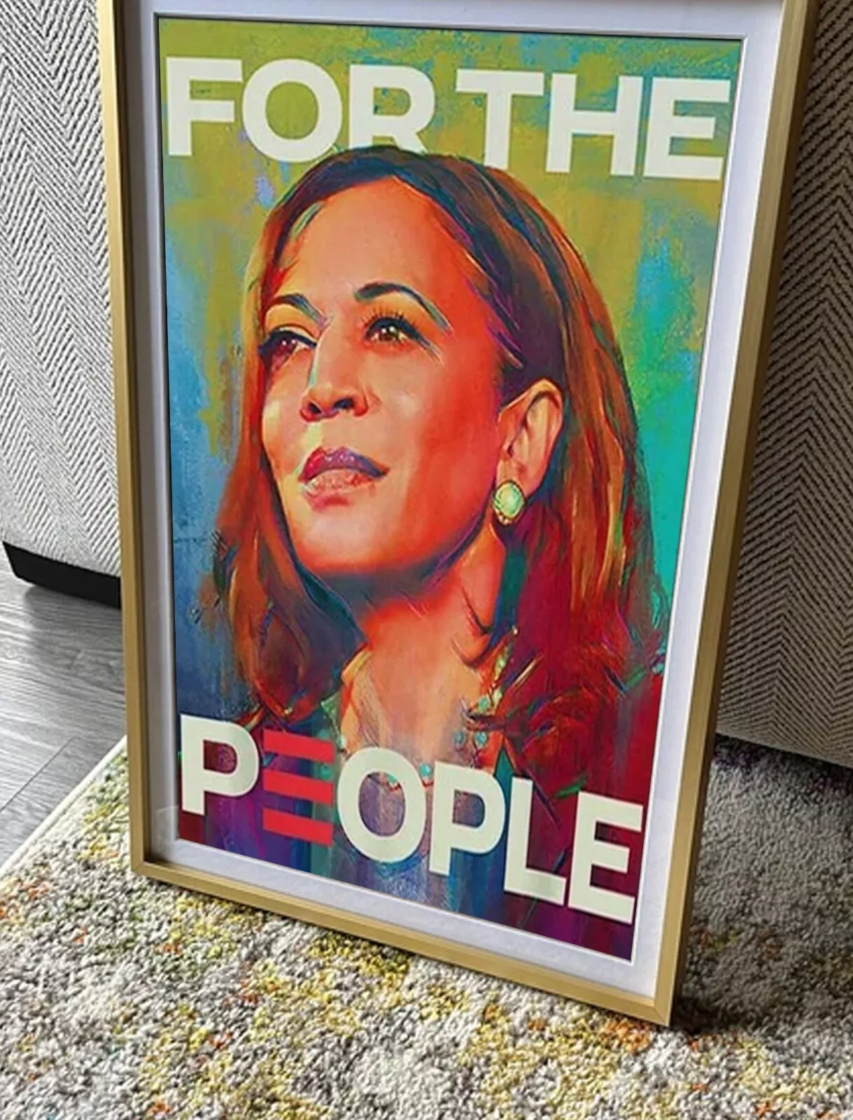 Kamala Harris for President 2024 Poster, President Kamala Harris 2024