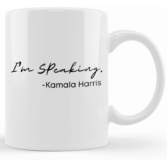 Kamala _i'm Speaking_ Mug, I'm Speaking Mug, Kamala Harris Mug, Feminist Mug, Biden Harris 2020, I'm Speaking Mug, Rbg Mug, Motivational Mug, Ceramic Novelty Coffee Mug, Tea Cup, Gift Pr