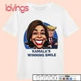 Kamalas Winning Smile Trump Satire Shirt
