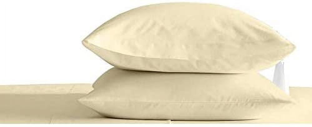 Kamas Oversize Pillow Case Ivory Queen Extra Large 22 X 32 Fits Even The Fluffiest Pillows Including The Pancake Pillow Sleeve Style Extra Tall