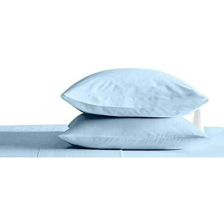 Kamas Oversize Pillow Case Light Blue King Extra Large 23 X 43 Fits Even The Fluffiest Pillows Including The Pancake Pillow Sleeve Style Extra