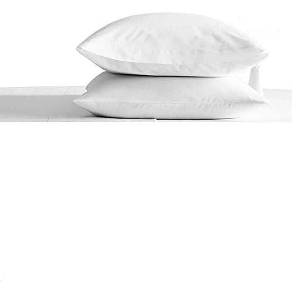 Kamas Oversize Pillow Case - White Queen Extra Large (23 X 34)- Fits Even The Fluffiest Pillows Including The Pancake Pillow- Sleeve Style- Extra Tall Pillowcase- 100% Cotton 600 Thread Count