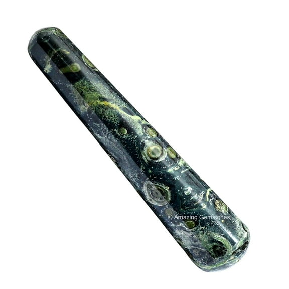 Kambaba Jasper Crystal Wand Massage Stick (Smooth)