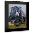 thumbnail image 1 of Kamdon Kreations 11x14 Black Modern Framed Museum Art Print Titled - Black Bear, 1 of 5