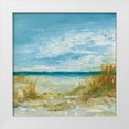 thumbnail image 1 of Kamdon Kreations 12x12 White Modern Wood Framed Museum Art Print Titled - Sea Breeze, 1 of 4