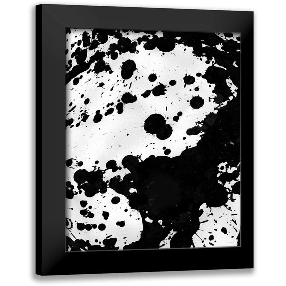 Kamdon Kreations 12x14 Black Modern Framed Museum Art Print Titled - Butterfly Effect II