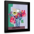 thumbnail image 1 of Kamdon Kreations 12x14 Black Modern Framed Museum Art Print Titled - Hot Pink Cut Out, 1 of 5