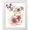 thumbnail image 1 of Kamdon Kreations 12x14 White Modern Wood Framed Museum Art Print Titled - Sweetness in a Small Vase, 1 of 4