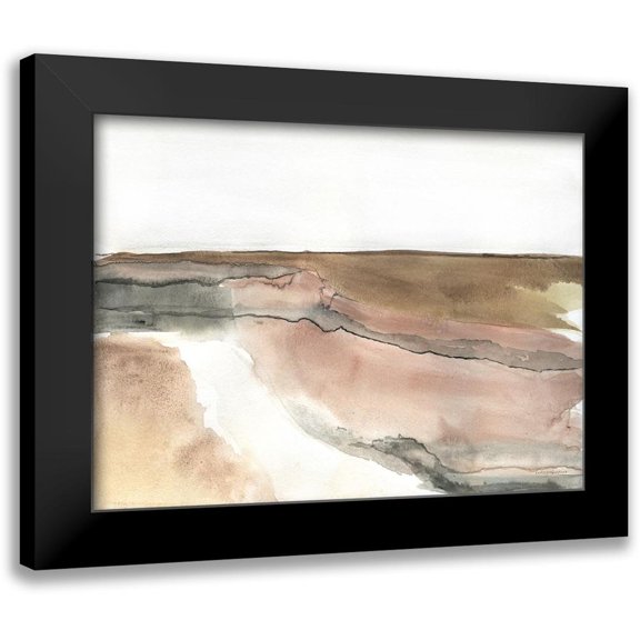 Kamdon Kreations 14x11 Black Modern Framed Museum Art Print Titled - Canyon