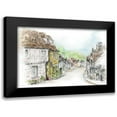 thumbnail image 1 of Kamdon Kreations 14x11 Black Modern Framed Museum Art Print Titled - Village, 1 of 5