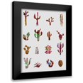 thumbnail image 1 of Kamdon Kreations 15x18 Black Modern Framed Museum Art Print Titled - Prickly, 1 of 5