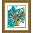 thumbnail image 1 of Kamdon Kreations 15x18 Gold Ornate Wood Framed with Double Matting Museum Art Print Titled - Bright Hues of Summer, 1 of 4