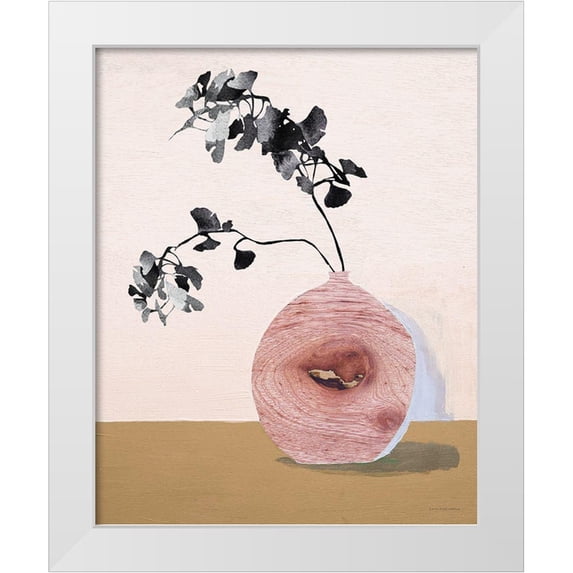 Kamdon Kreations 15x18 White Modern Wood Framed Museum Art Print Titled - Seeing Life Through Nature