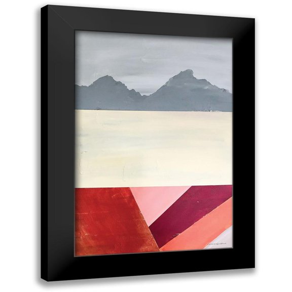 Kamdon Kreations 17x24 Black Modern Framed Museum Art Print Titled - Mod Range 2