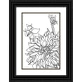 thumbnail image 1 of Kamdon Kreations 17x24 Black Ornate Wood Framed with Double Matting Museum Art Print Titled - Sunny Disposition, 1 of 4