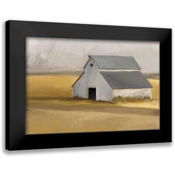 Kamdon Kreations 18x13 Black Modern Framed Museum Art Print Titled - Wooden Wonder