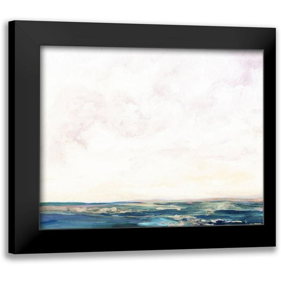 Kamdon Kreations 18x15 Black Modern Framed Museum Art Print Titled - First Light