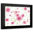 thumbnail image 1 of Kamdon Kreations 18x15 Black Modern Framed Museum Art Print Titled - Pink Poises, 1 of 5