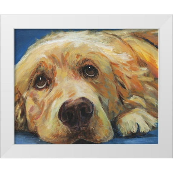 Kamdon Kreations 18x15 White Modern Wood Framed Museum Art Print Titled - The Duke