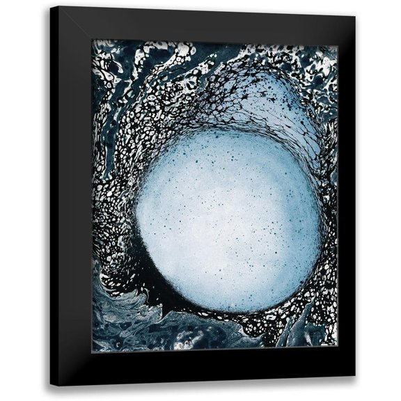 Kamdon Kreations 20x24 Black Modern Framed Museum Art Print Titled - Split