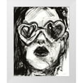 thumbnail image 1 of Kamdon Kreations 20x24 White Modern Wood Framed Museum Art Print Titled - Love Goggles, 1 of 4
