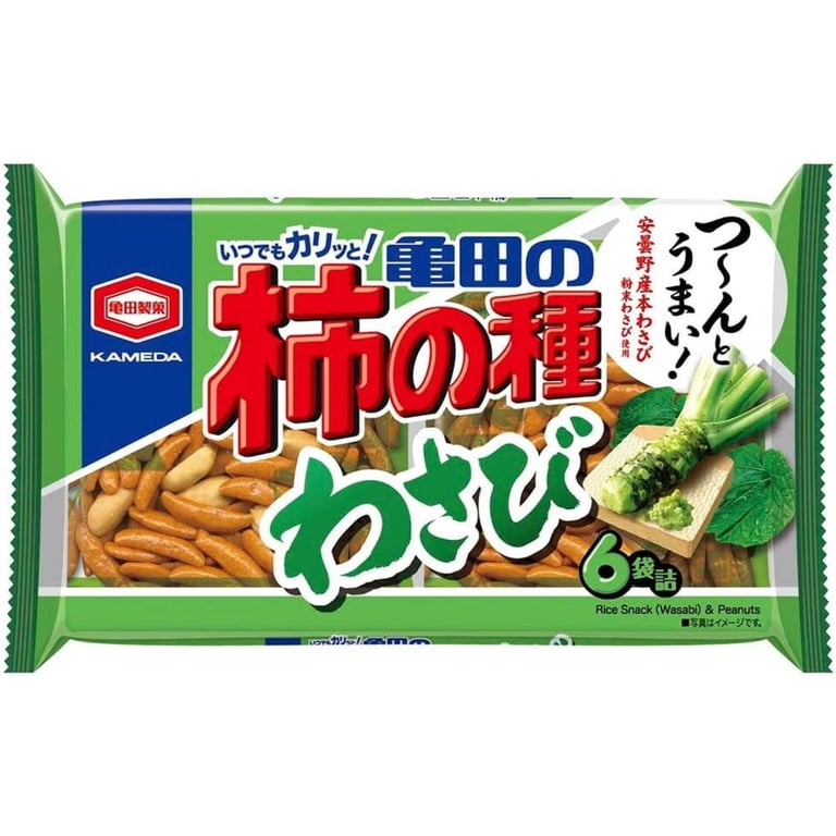 kakinotane☺︎*✨ Kameda KakinoTane Kakino tane WASABI flavor 180g Japan Rice