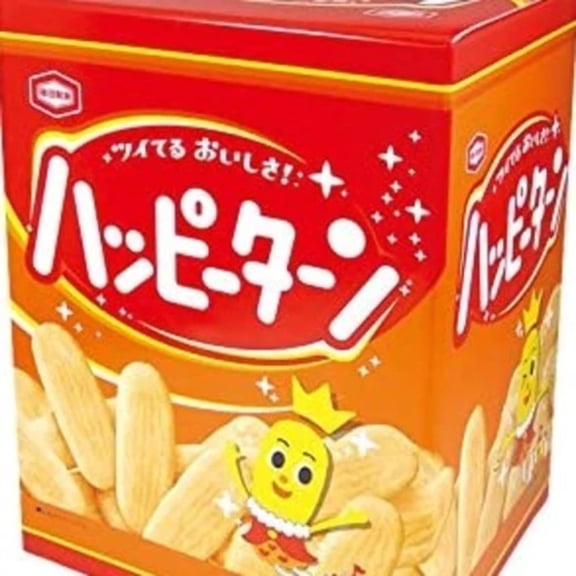 Kameda Seika Happy Turn Senbai Rice Stick Big Box 324g Japan