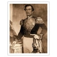 thumbnail image 1 of Kamehameha III - Portrait of the Hawaiian King (1813-1854) - Vintage Engraved Illustration - Fine Art Matte Paper Print (Unframed) 11x14in, 1 of 4