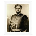 thumbnail image 1 of Kamehameha V - Portrait of the Hawaiian King (1830-1872) - Vintage Engraved Illustration - Fine Art Rolled Canvas Print 16in x 20in, 1 of 4