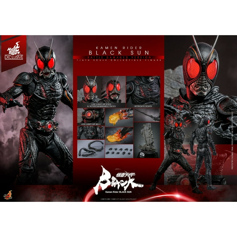 Figure Hot Toys TMS115 - Kamen Rider Black Sun - Black Sun Battle