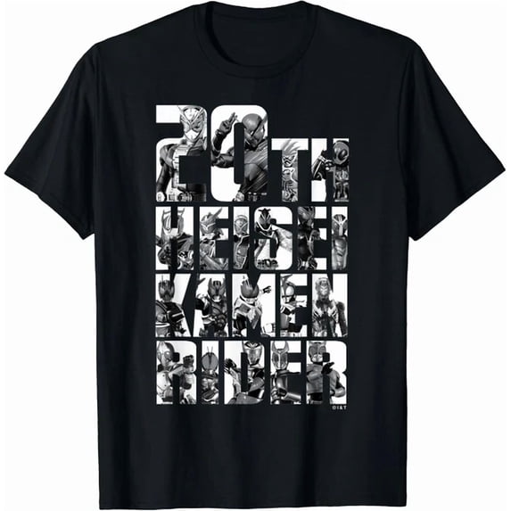 Kaime Rider Kamen Rider Heisei Catchphrase 20Th Anniversary Gift Unisex T-Shirt ...