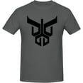 thumbnail image 1 of Kamen Rider Logo Shirt Men's Personalised Crew Neck Short Sleeve T Shirt Cool Casual Tops Deep Heather, 1 of 2