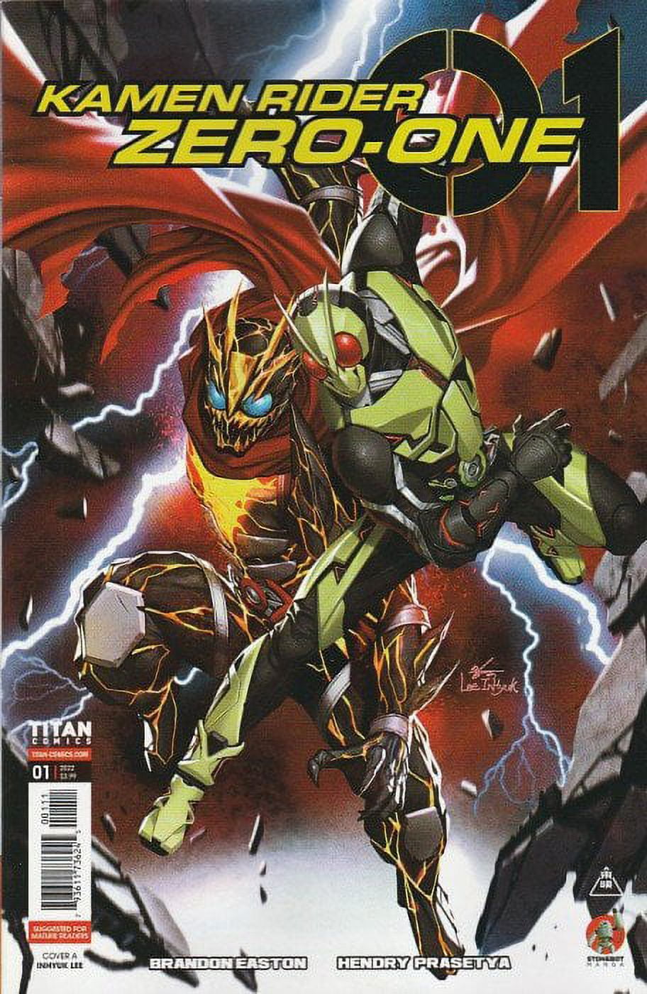 Kamen Rider Zero-One #1A VF ; Titan Comic Book - Walmart.com