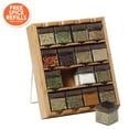 thumbnail interactive-video image 1 of Kamenstein 16 Cube Bamboo Inspirations Spice Rack, 1 of 11
