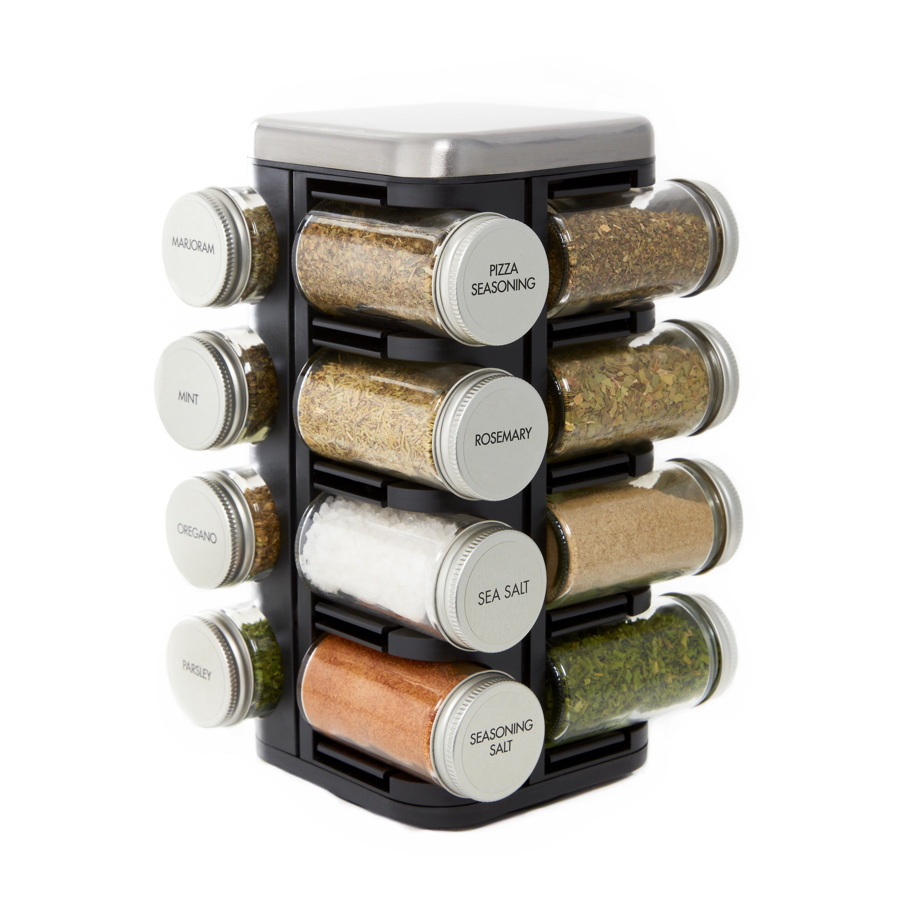 NIUBEE Spice Drawer Organizer, 4Tier Clear Acrylic Expandable From 13 to  26 Seasoning Jars Drawer Insert, Kitchen Drawer Spice Rack Tray for  Cabinet/Countertop (Jars Not Included) 