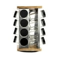 thumbnail image 1 of Kamenstein 16-Jar Warner Bamboo & Stainless Steel Spice Rack, Unfilled, 1 of 4