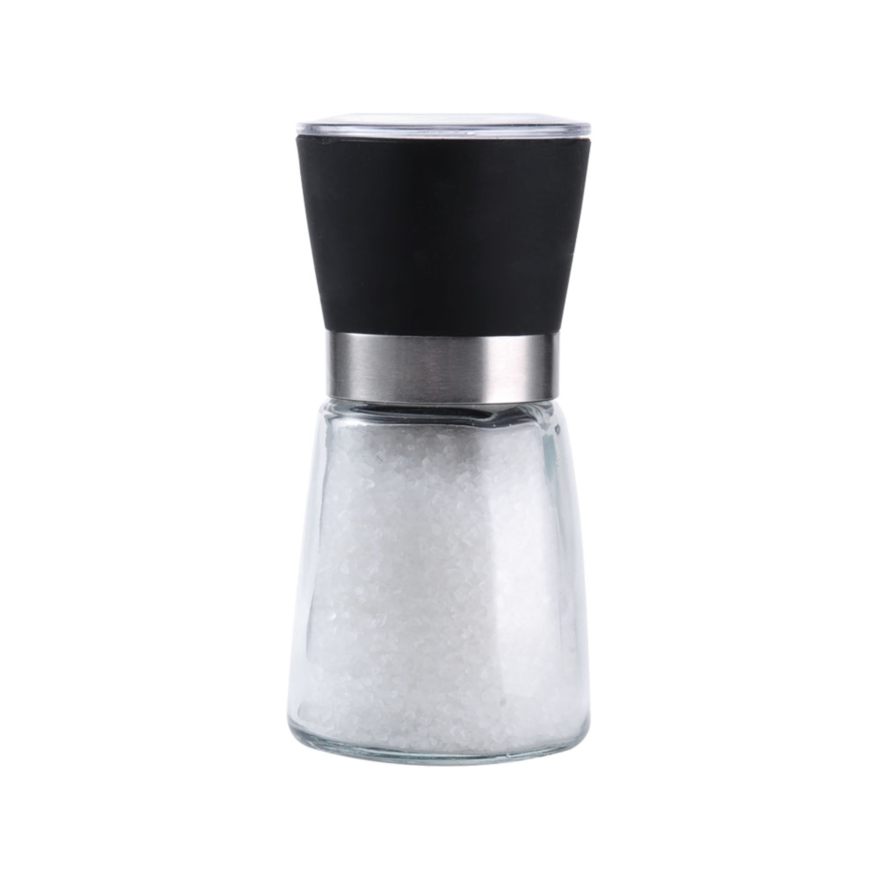 Kamenstein 5-inch Glass Grinder Prefilled with Sea Salt