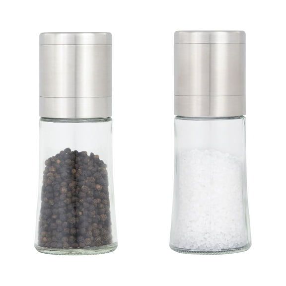 Kamenstein Elite Prefilled Salt and Pepper Grinder Set