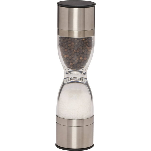 Kamenstein Holden Stainless Steel Dual Salt and Pepper Grinder